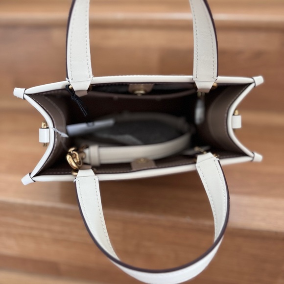 Disney X Coach Dempsey Tote 22 With Mickey Mouse CM843 Chalk - Picture 7 of 9